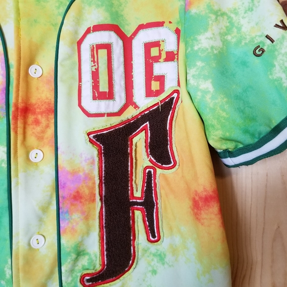 Original Fables Tie Dye Official Heatmakers Button Up Blessing Jersey Shirt - Picture 4 of 13